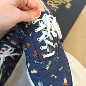 Rifle Paper Company Travel Print Keds Sneakers
